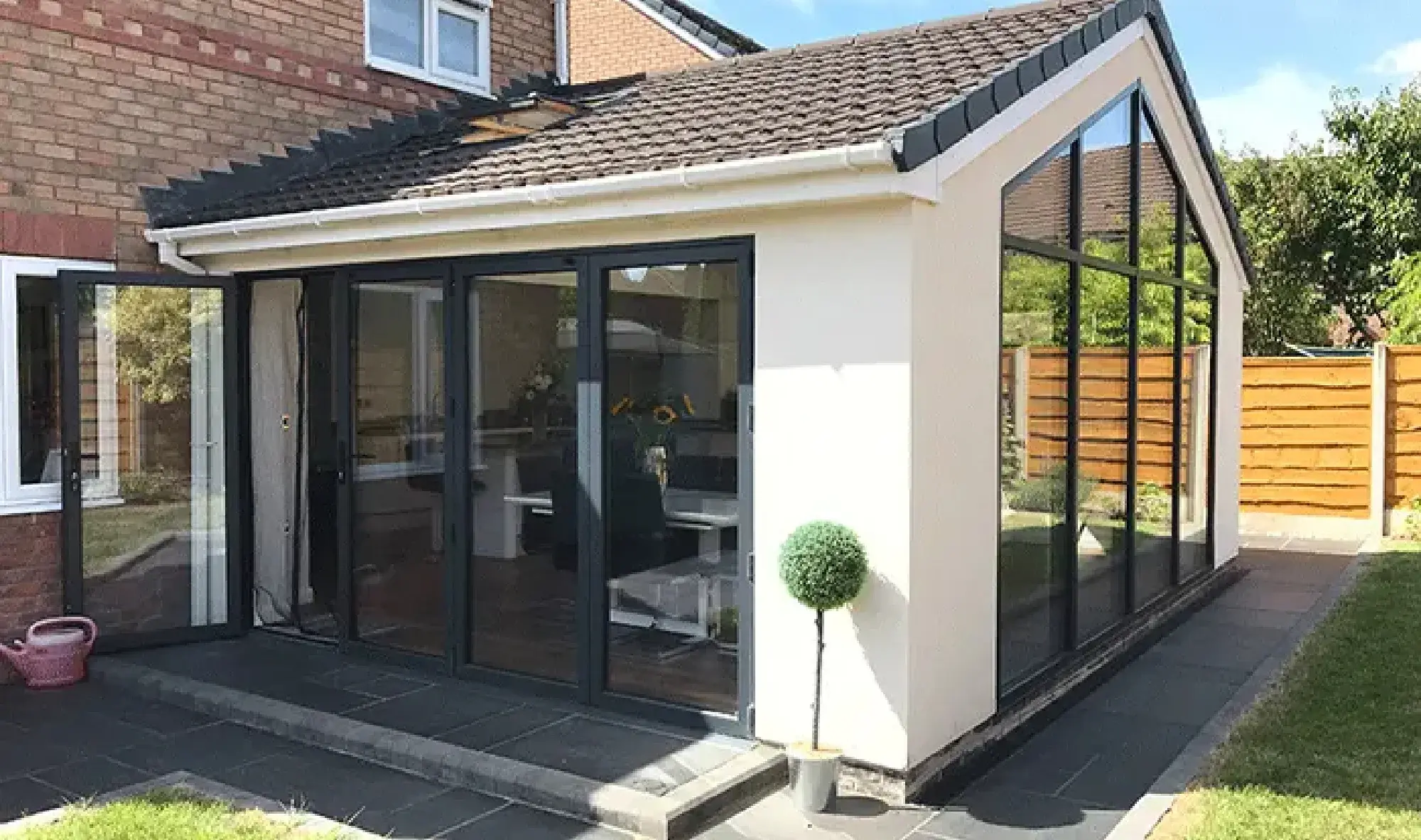 Gable Roof House Extension Boost Space And Style With Classic Design